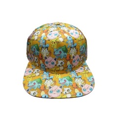 Pokemon - All Over Print Pokemon Snapback - Orange